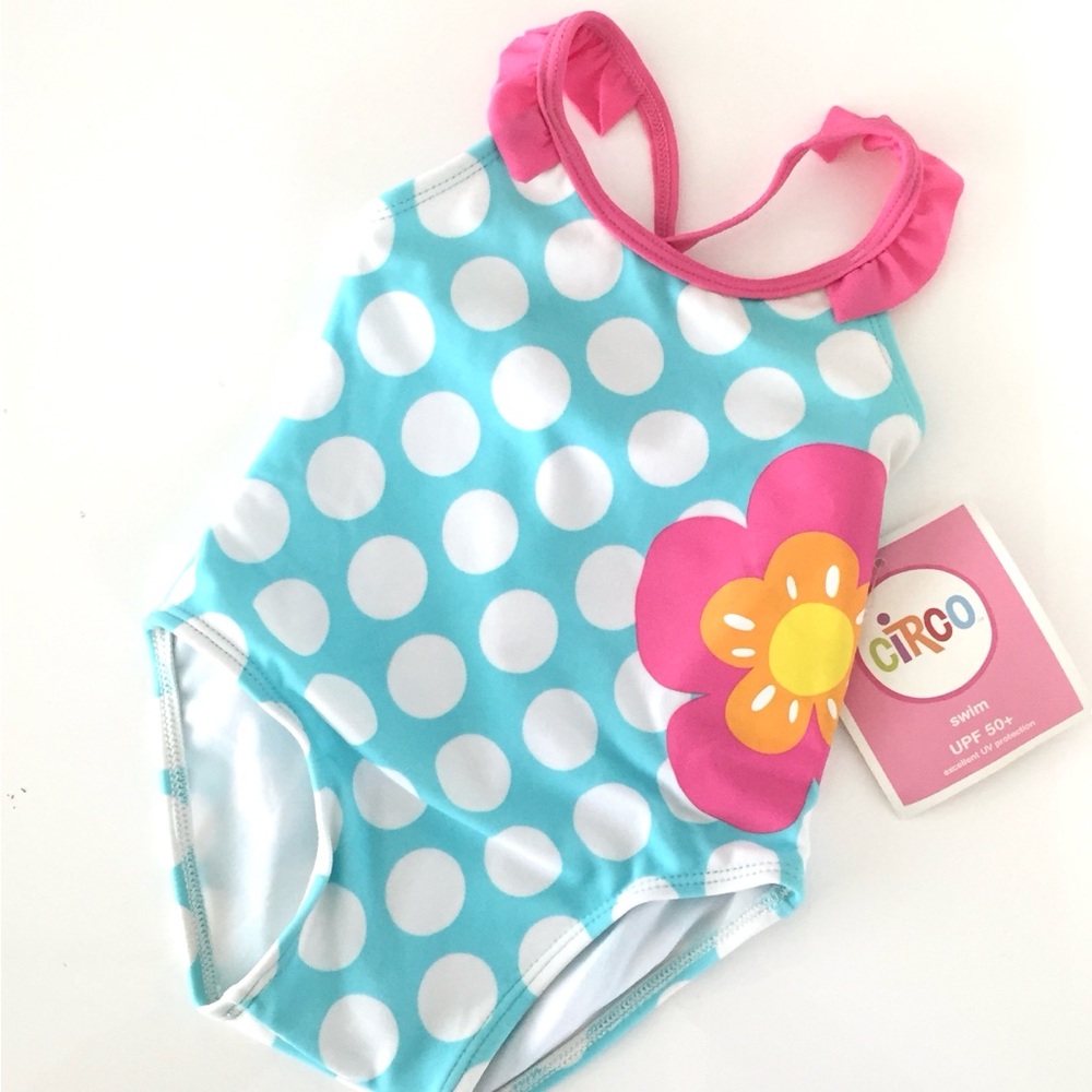 🆕 CIRCO Polka Dot One Piece Swimsuit